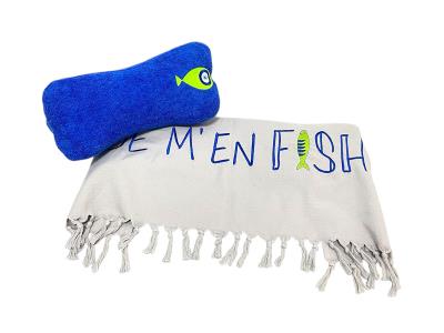Blue Je M en Fish Beach Set